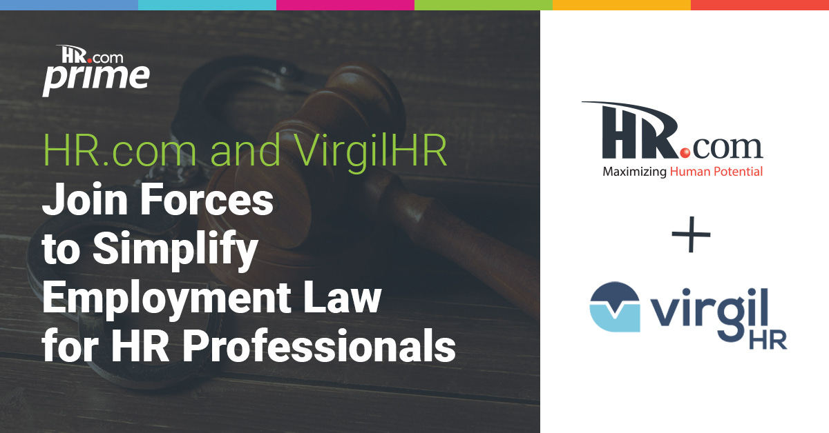 HR.com Partners with VirgilHR to Revolutionize HR Compliance Technology
