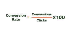 formula to calculate conversion rate