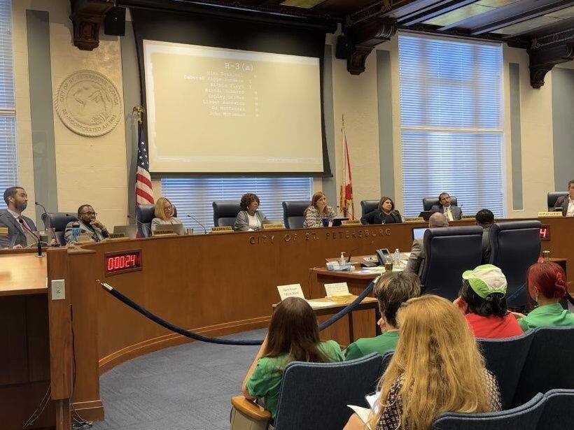 St. Pete city council denies $50,000 in city money to help residents travel  out-of-state to get abortion