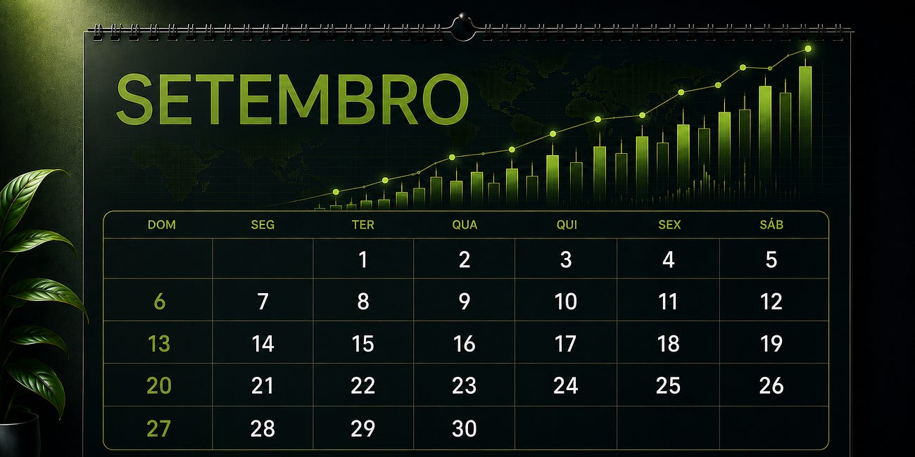 Carteiras sugeridas para setembro