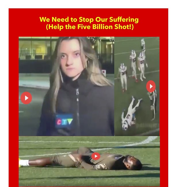 We Need to Stop Our Suffering / Help the Five Billion Shot
