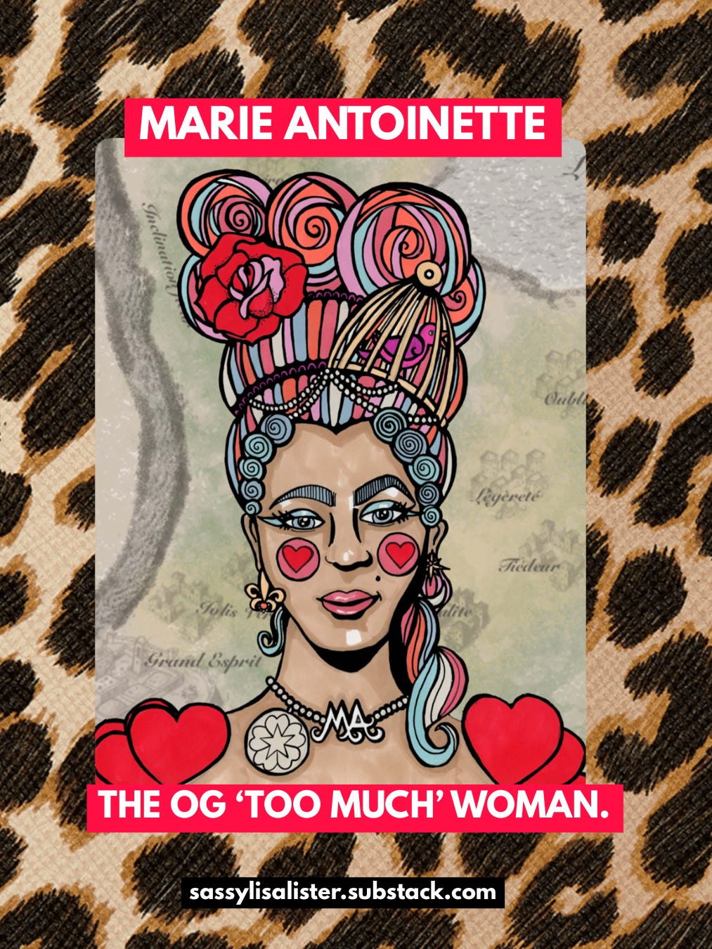 Marie Antoinette :: the OG 'too much' woman.