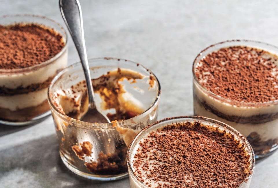A vegan Tiramisu to die for