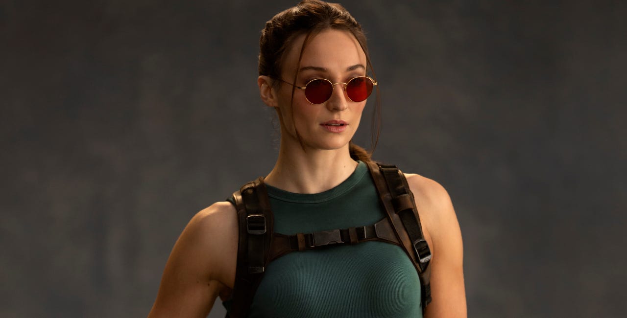 Prime Video Shares First Look At Sophie Turner As Lara Croft For Its 'Tomb Raider' Series