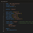 The dbt_project.yml file (study notes)