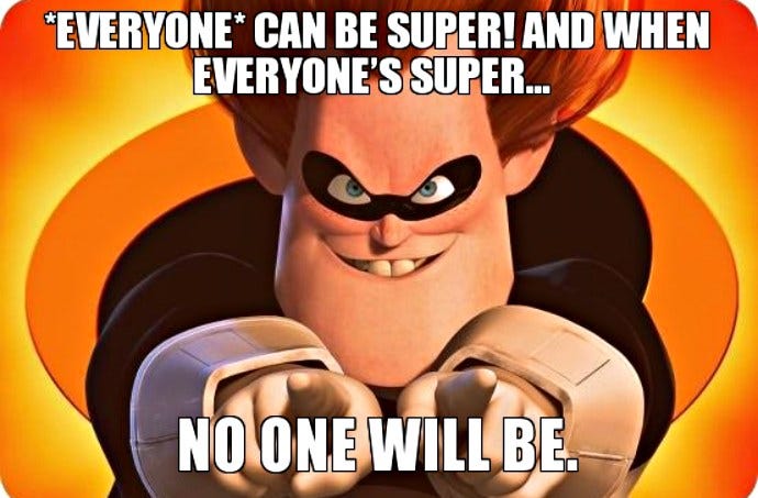 If Everybody is Special... - Designing Leaders