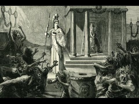 Athena in the Eumenides Athena in the Eumenides