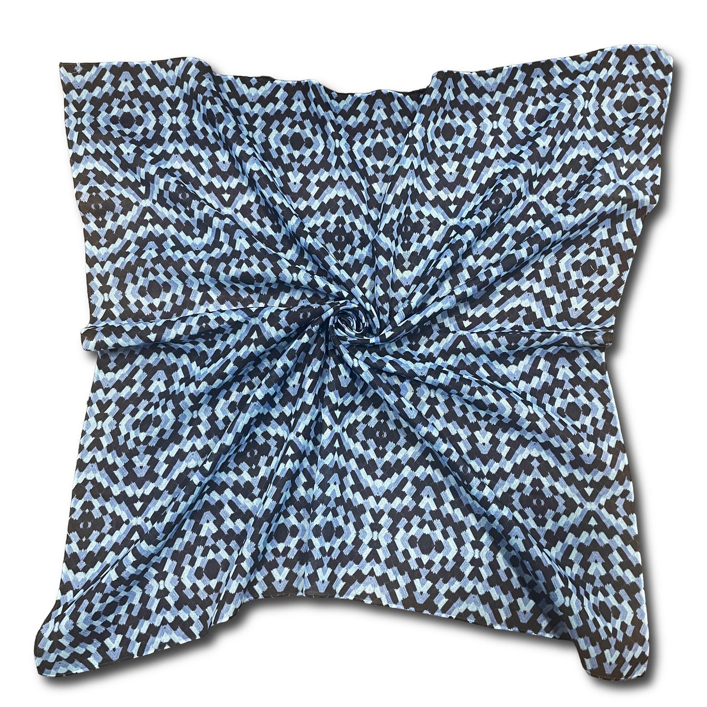 blue morpho scarf