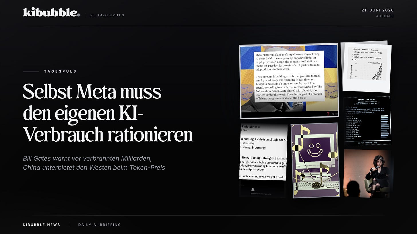 Wenn selbst Meta die eigene KI rationieren muss Wenn selbst Meta die eigene KI rationieren muss