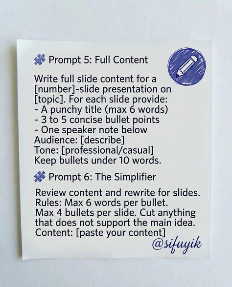 Powerpoint Script Prompts Examples 8 Prompts to Make Claude Build Full Presentations in Minutes (Not Hours)