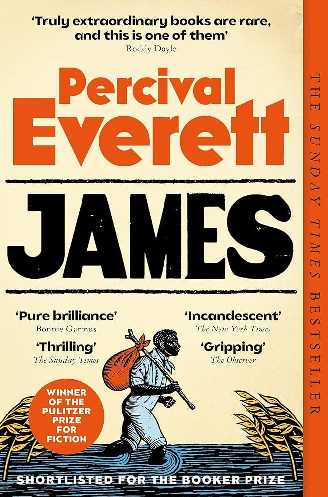 James: Winner of the 2025 Pulitzer Prize for Fiction : Everett, Percival:  Amazon.com.au: Books
