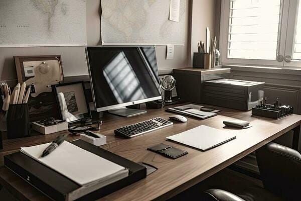 Office With Computers Stock Photos, Images and Backgrounds for Free Download
