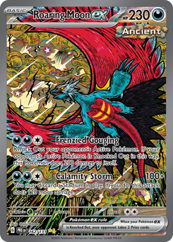 Roaring Moon ex — Prismatic Evolutions, 162/131 Roaring Moon ex — Prismatic Evolutions, 162/131