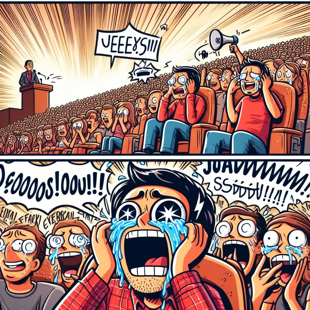 Will not cry in public