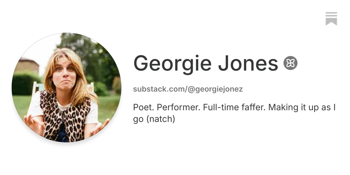 Georgie Jones | Substack