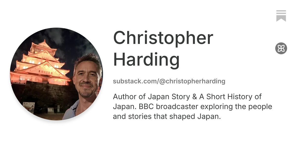 Christopher Harding | Substack