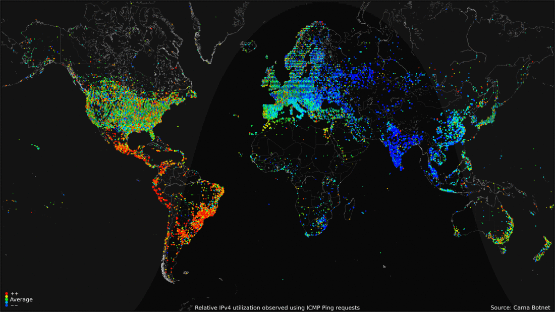 Animation Showing Global Internet Usage — Wait But Why