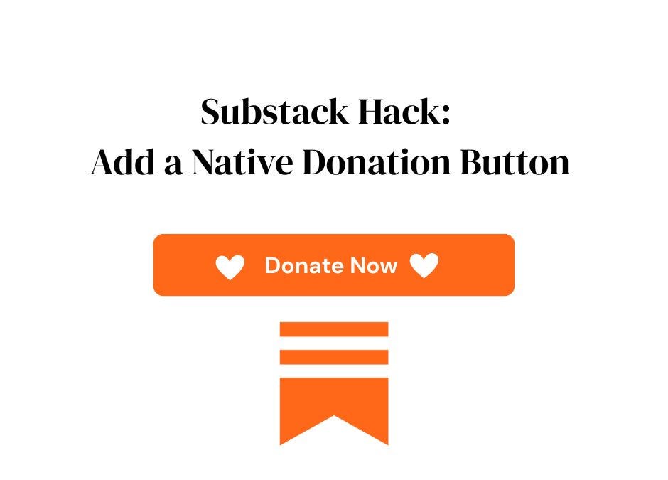 How to Add a Substack Donation Button - Solo Shannon