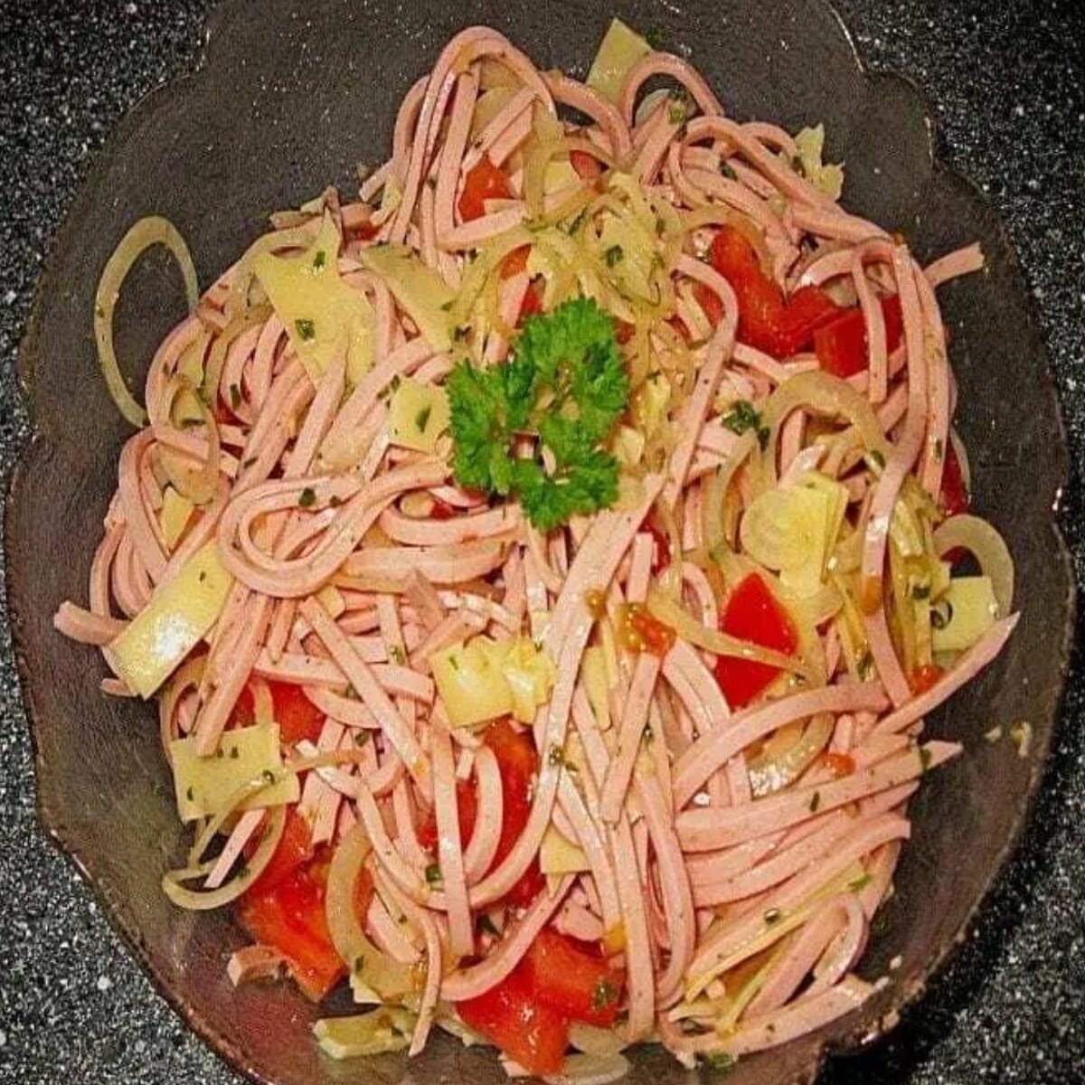 Schweizer Wurstsalat Rezept