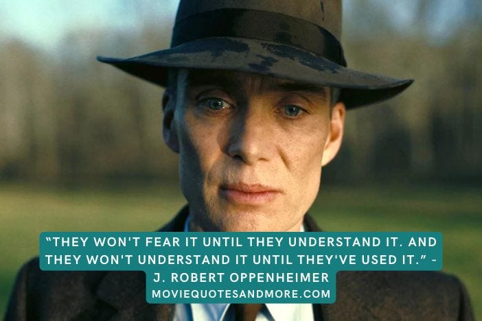 Oppenheimer (2023) Best Movie Quotes – MovieQuotesandMore