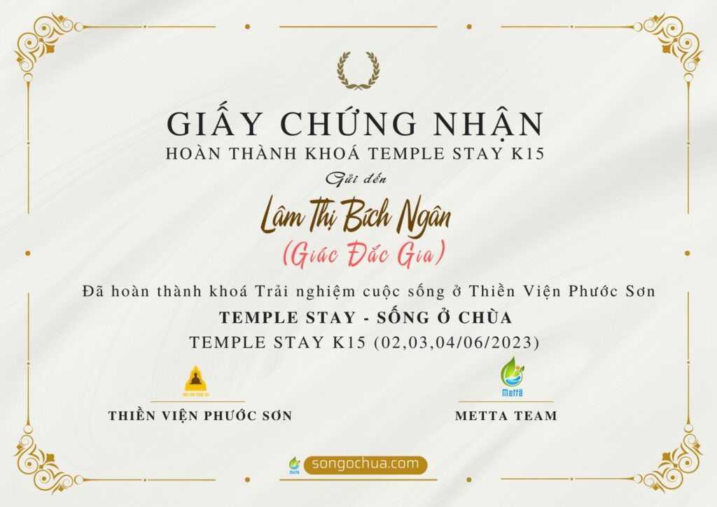 sống ở chùa nganlam