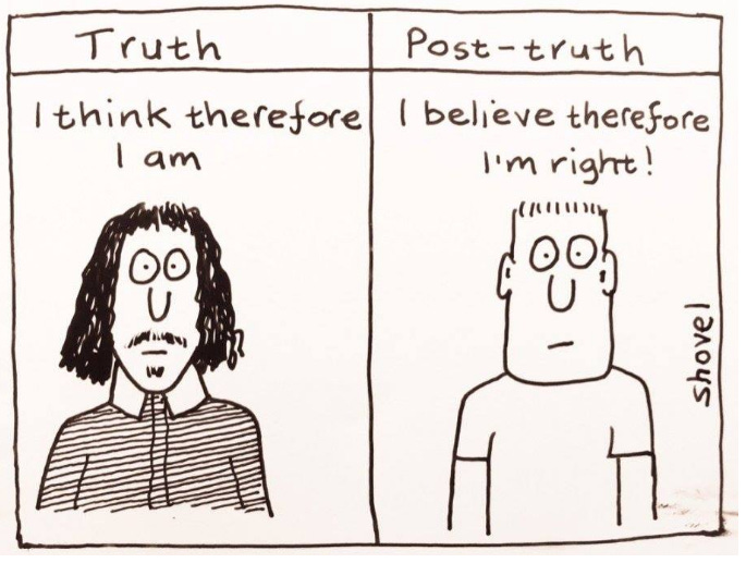 Post-truth: why it's a problem – THE BLUE & GOLD