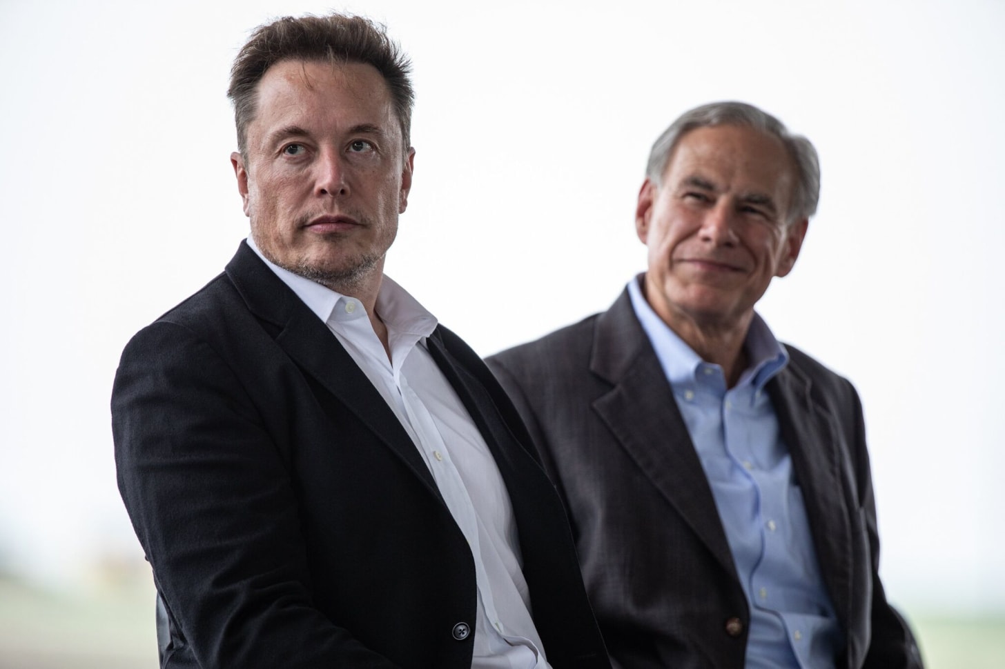 Elon Musk and Texas Gov. Greg Abbott Elon Musk and Texas Gov. Greg Abbott