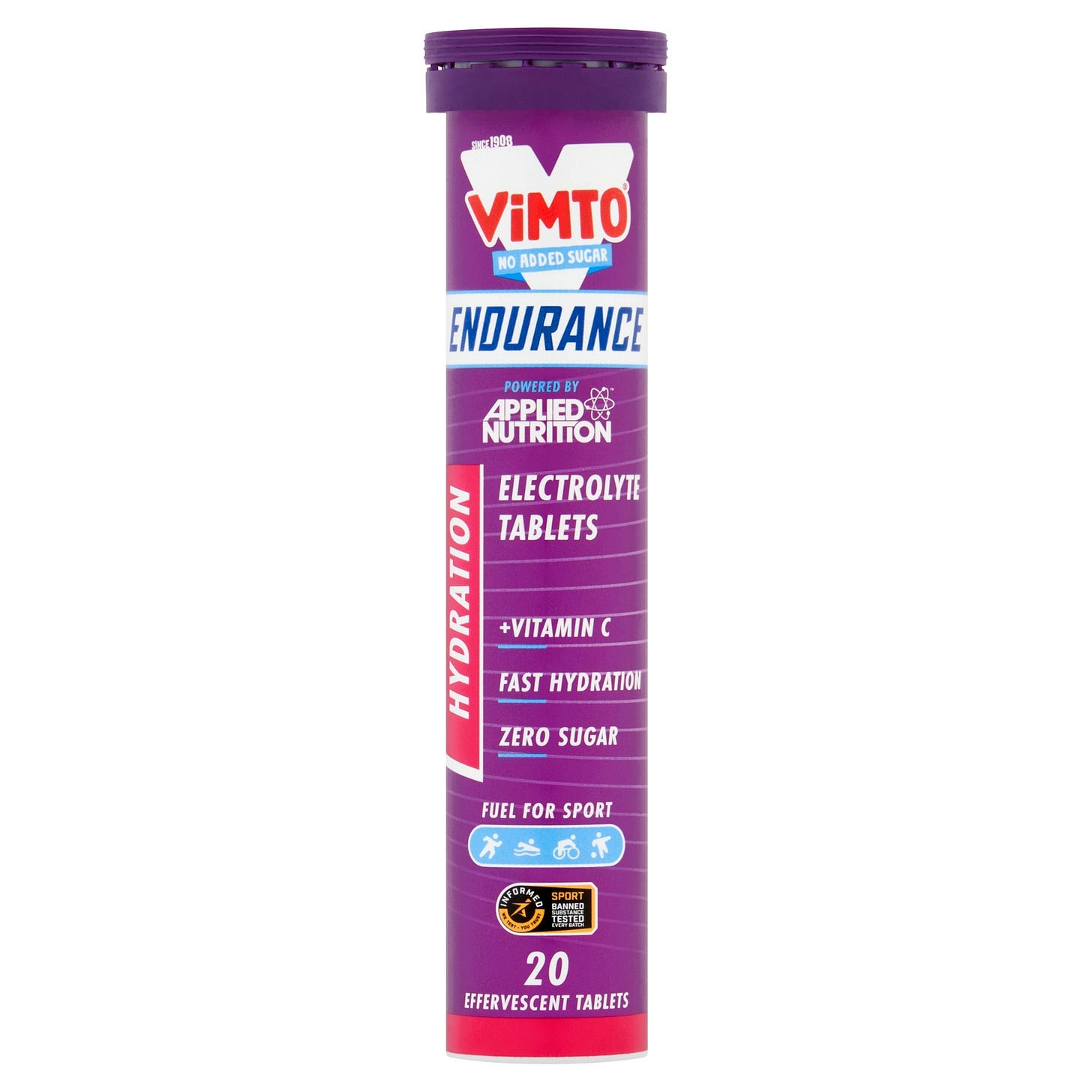 Applied Nutrition Hydration Electrolyte Tablets Vimto 20 x 4g - Tesco  Groceries