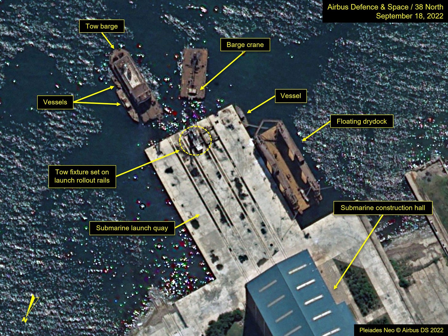 Sinpho South Shipyard: Possible Preparations for New Submarine Launch - 38  North: Informed Analysis of North Korea
