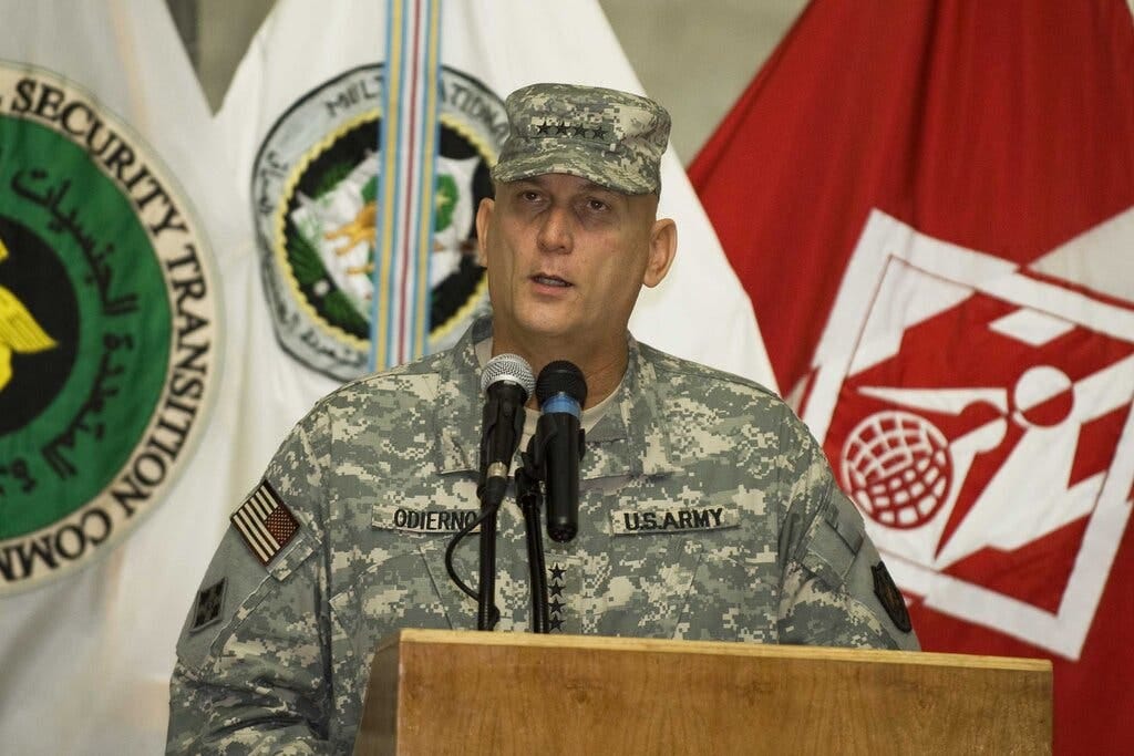 Gen. Raymond T. Odierno, Former U.S. Commander in Iraq, Dies - The New ...