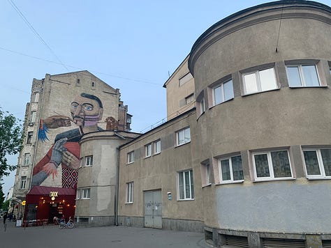 Street views of Kyiv, Ukraine, 2020