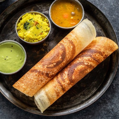Crispy Masala Dosa - Cook With Manali