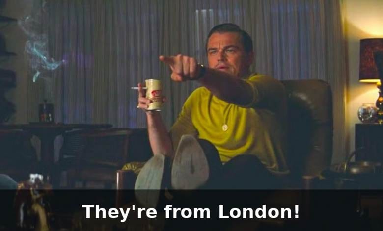 They're from London!
AI-generated content may be incorrect. They're from London!
AI-generated content may be incorrect.
