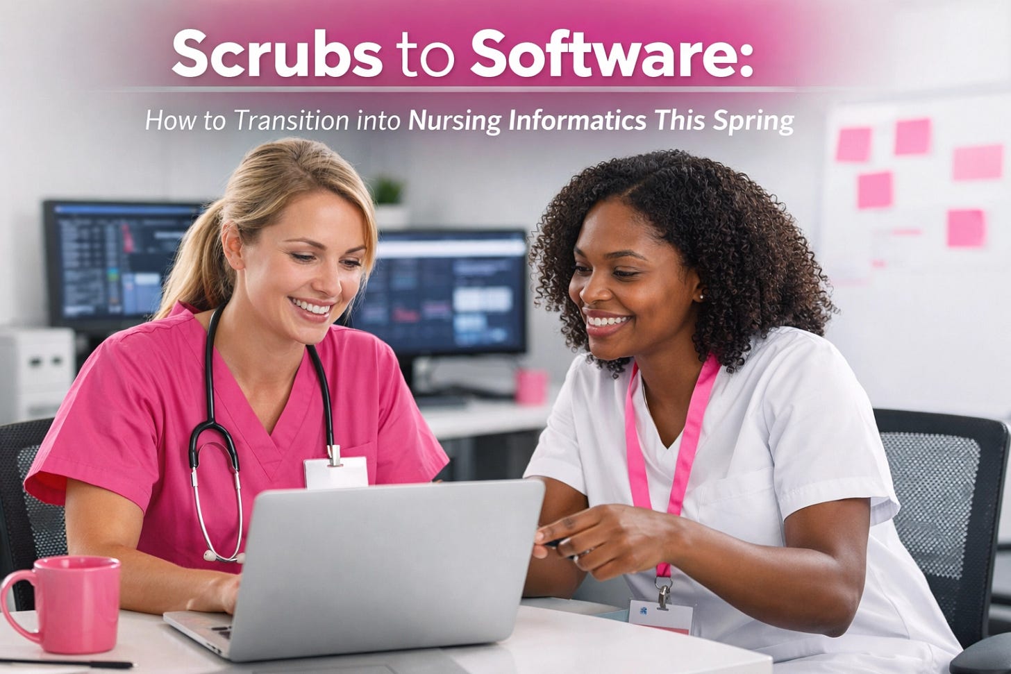 Scrubs to Software: How to Transition into Nursing Informatics This Spring