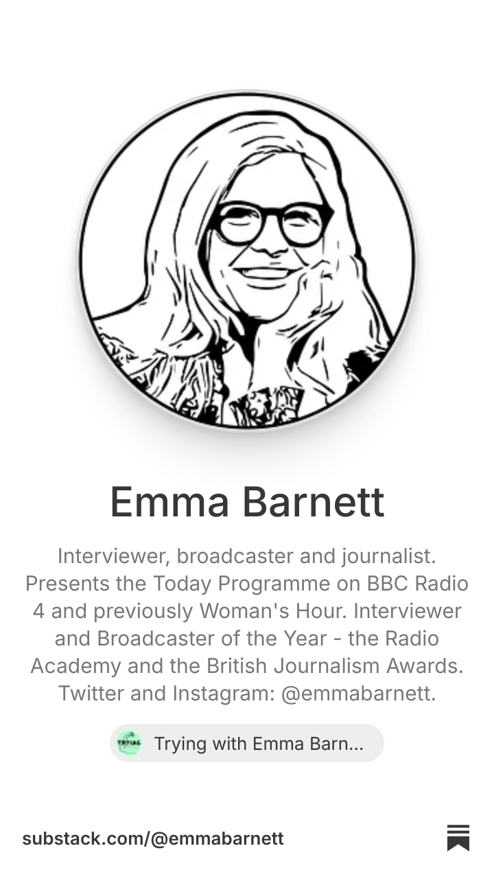 Emma Barnett | Substack