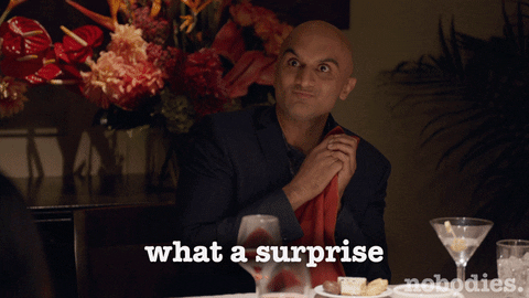 What a surprise gif