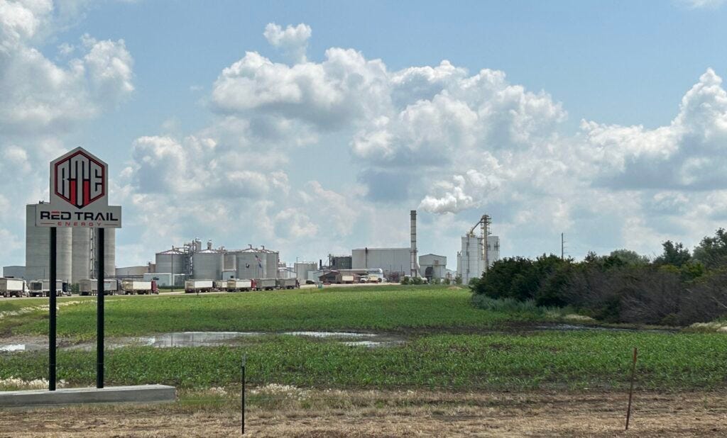   Red Trail Energy near Richardton, North Dakota. (Amy Dalrymple/North Dakota Monitor)
