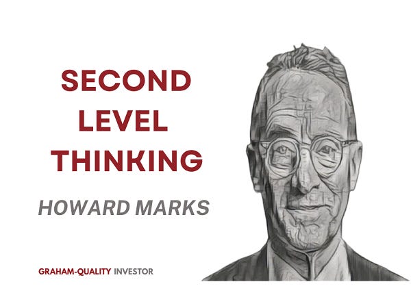 Howard Marks on the Power of Second-Level Thinking