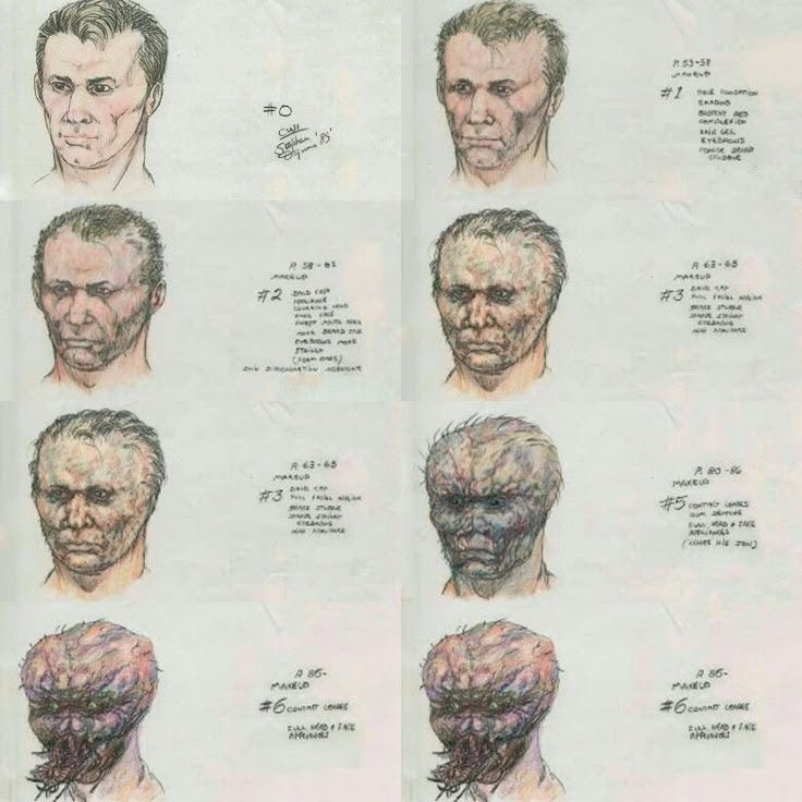 The Fly (1986) concept art by Stephan Dupuis