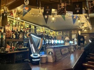 The main bar in The Christchurch Inn The main bar in The Christchurch Inn