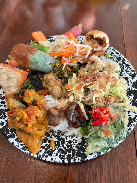 Ever-Green Vietnamese cookbook club celebration potluck