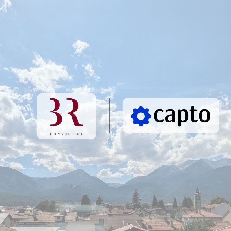 ๐จ Client Announcement: B&R Consulting is starting its journey with Capto! ๐จ