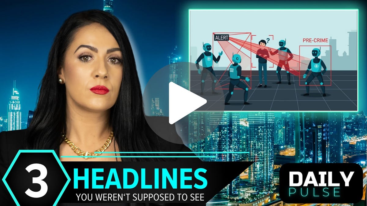 Precrime Is Here: They’re Deciding If You’re Dangerous | Daily Pulse