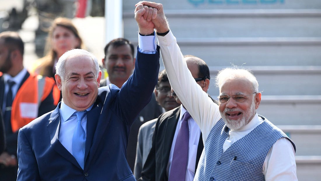 Netanyahu and Modi praise 'new era' in India -Israel ties