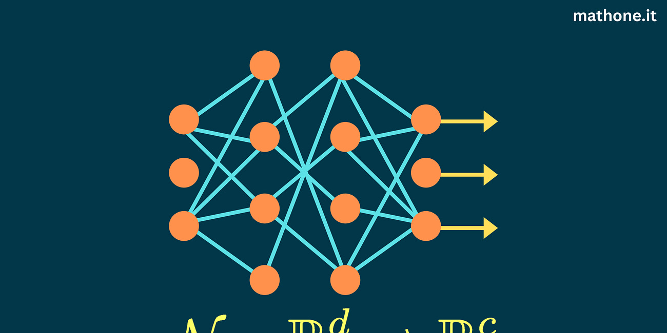 Cos'è una rete neurale matematicamente?