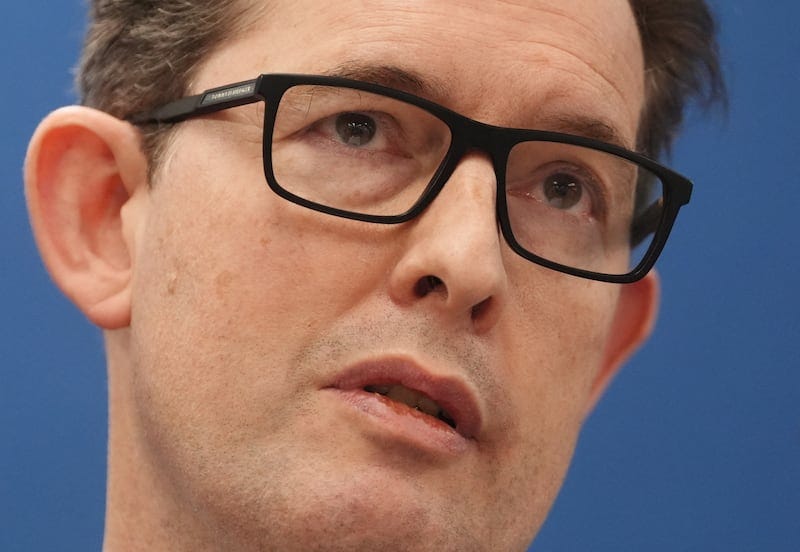 Director General of Britain's domestic intelligence agency MI5, Ken McCallum.