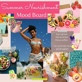 Anti-Inflammatory Summer Moods + Foods: Lighten, Stabilize, Sustain