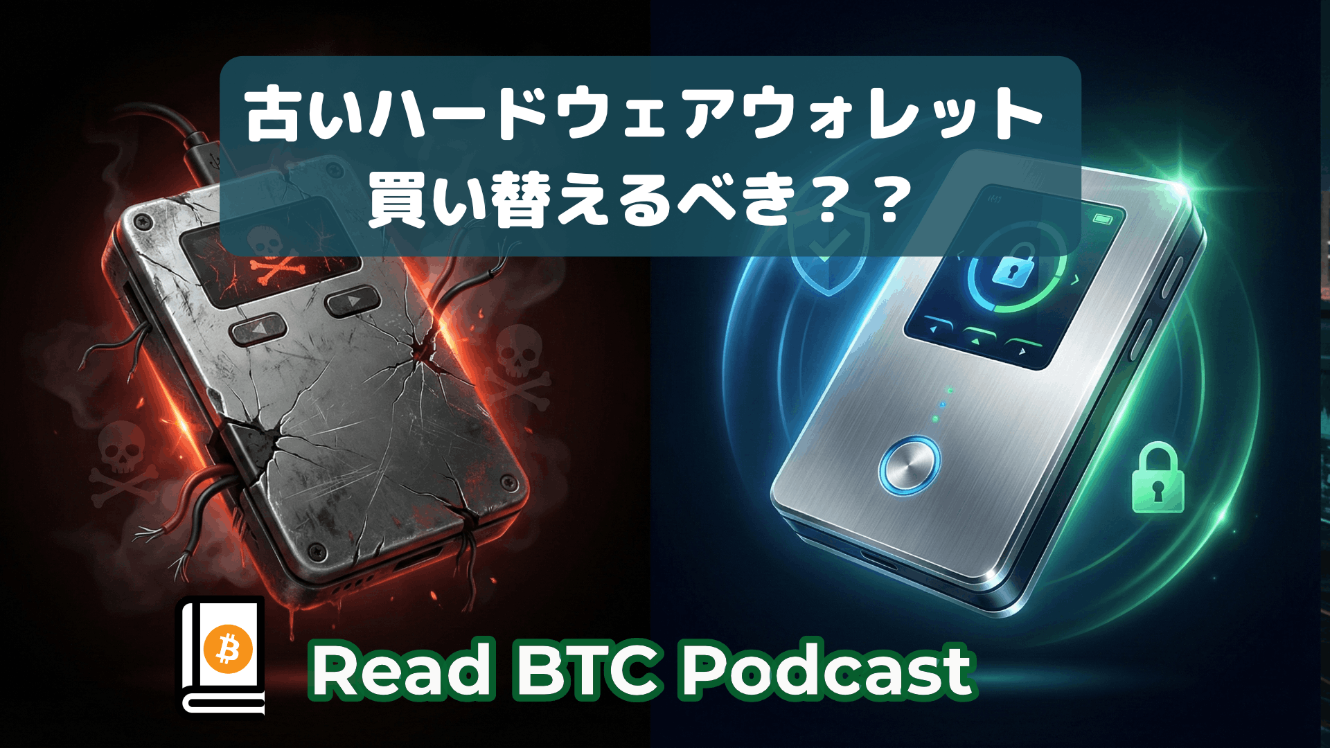 ハードウェアウォレットが古い機種の場合買い替えるべきか？🔐#66 - by moyashamo - Read BTC