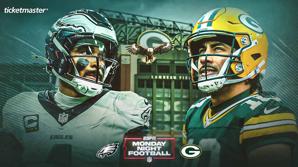 Eagles travel to Green Bay to face Packers on Monday Night Football in Week 10 Eagles travel to Green Bay to face Packers on Monday Night Football in Week 10
