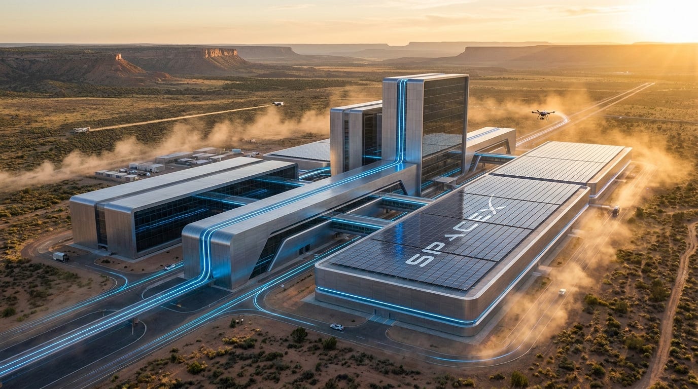Cận cảnh siêu nhà máy chip 'Terafab' trị giá hàng chục tỷ USD của SpaceX tại Texas